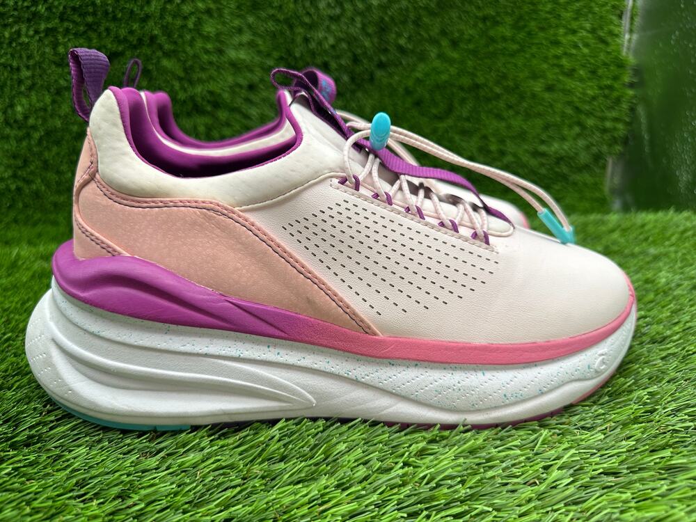 Clove Forte CL0034 Comfort Shoes Unisex W8.5/M7 Pink Leather Nursing Walking